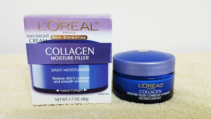 Kem Dưỡng Ẩm L’Oreal Collagen Moisturizer Filler Day-Night Cream 48g Dưỡng Da Mặt-1