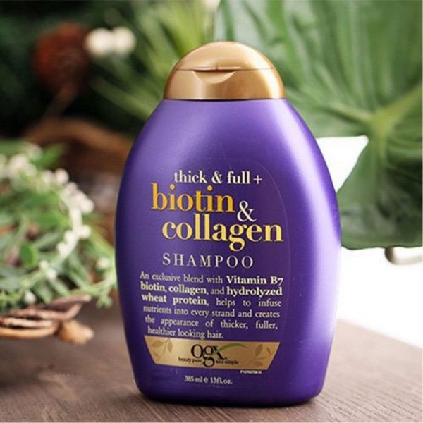 Bộ Dầu Gội Xả Chăm Sóc Tóc Biotin Collagen Organix Thick And Full