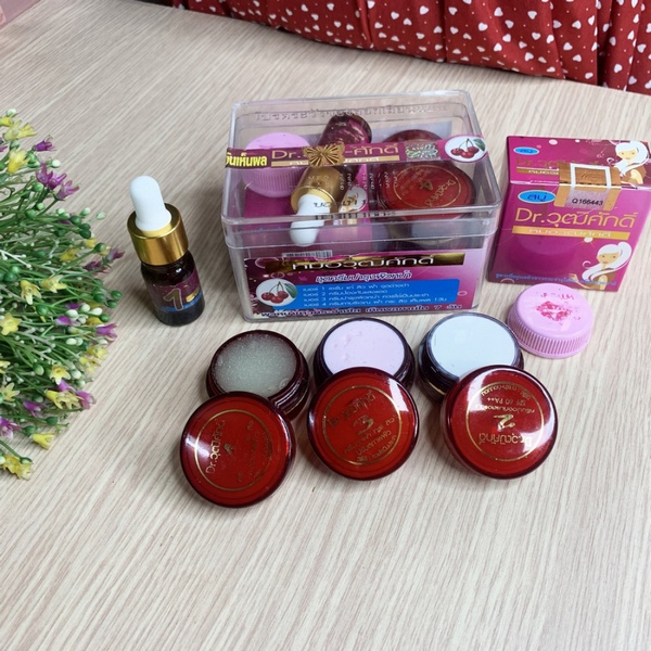 Combo Đặc Trị Nám Và Sạm Da Yanhee Thái Lan - Màu đỏ