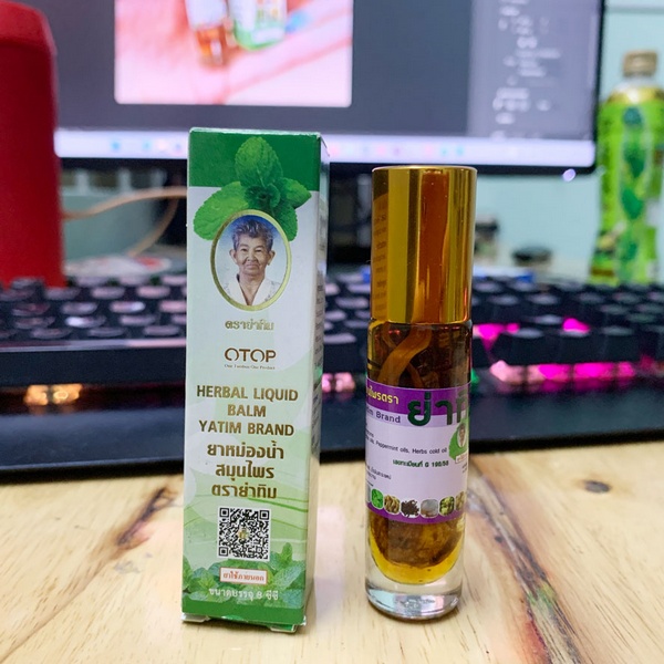 Dầu Lăn Thảo Dược OTOP 16 Vị Thái Lan