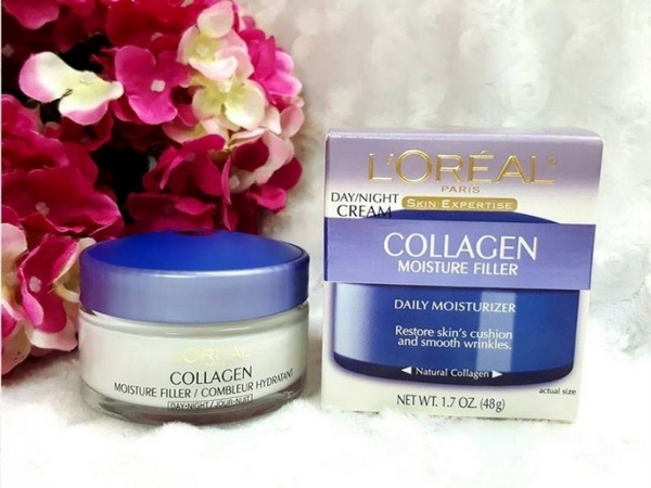 Kem Dưỡng Ẩm L’Oreal Collagen Moisturizer Filler Day-Night Cream 48g
