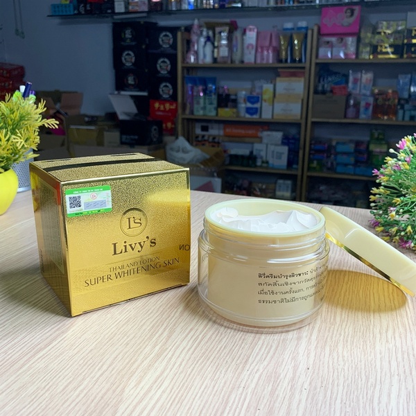 Kem Body Livy Hộp Vàng Thái Lan 250g Chính Hãng