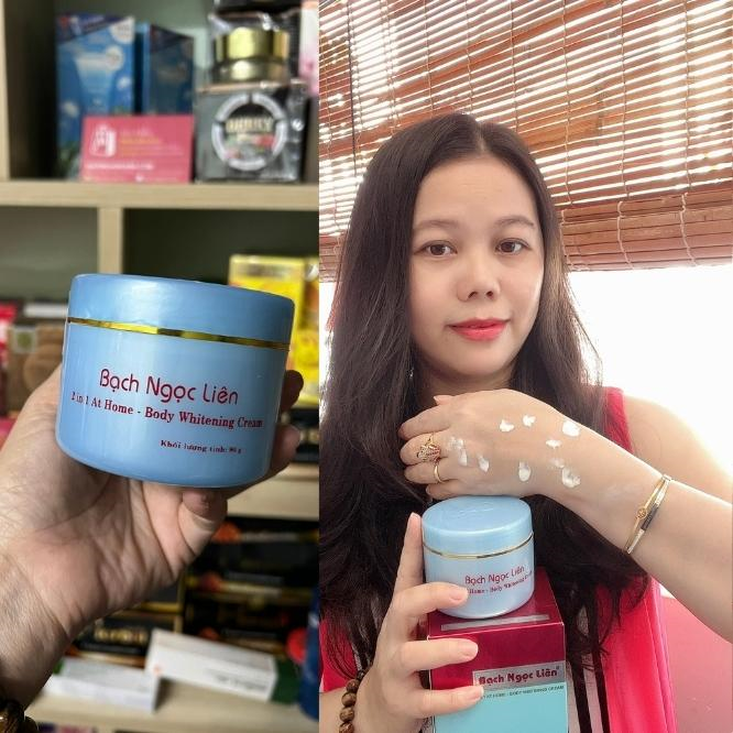 Kem Dưỡng Trắng Da Toàn Thân Bạch Ngọc Liên 2 in 1