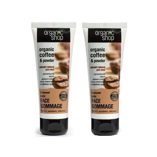 Kem Tẩy Da Chết Mặt Organic Shop Organic Coffee And Powder - Nga