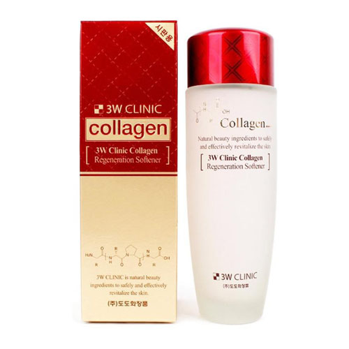Nước Hoa Hồng Làm Sạch Da 3W Clinic Collagen 150ml