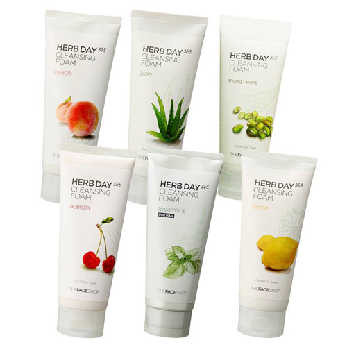 Sữa Rửa Mặt The Face Shop Herb Day 365 Cleansing Foam