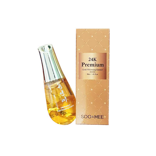 Tinh Chất Vàng Soo And Mee 24K Premium Gold Whitening Essence