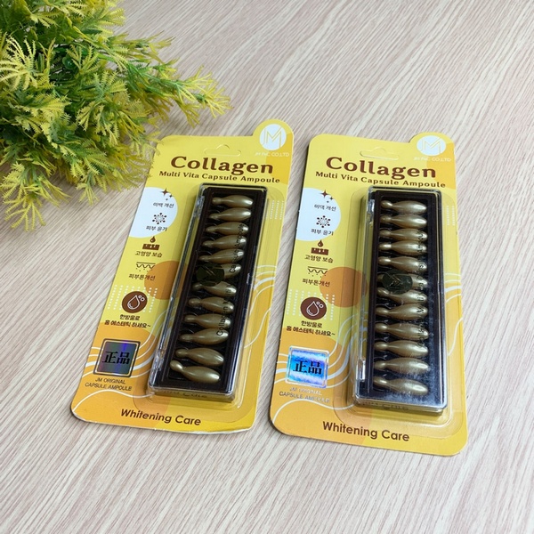Viên Collagen Tươi Đẹp da Ammud Multi Vita Ampoule Collagen Hàn Quốc