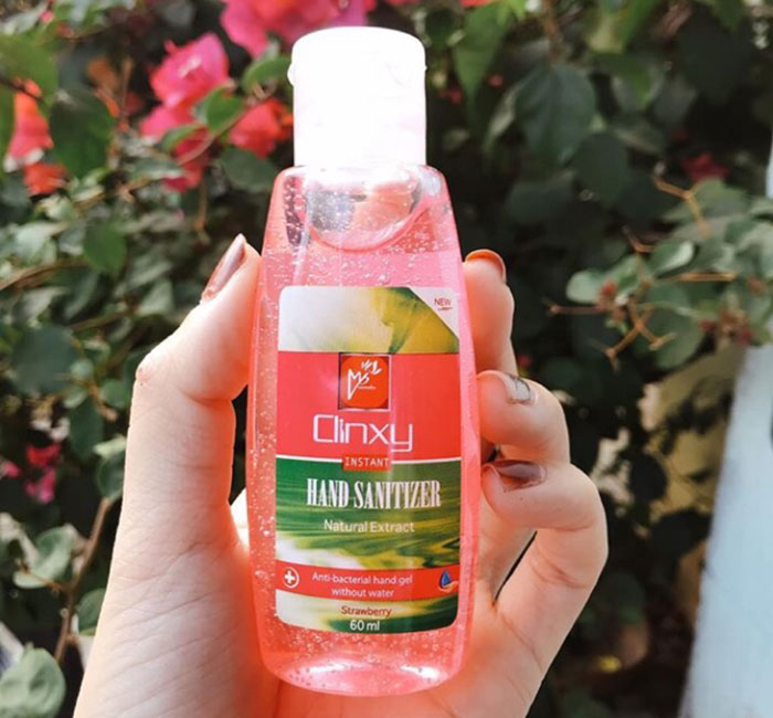 Gel Rửa Tay Nhanh Sát Khuẩn Clinxy Chăm Sóc Da-1