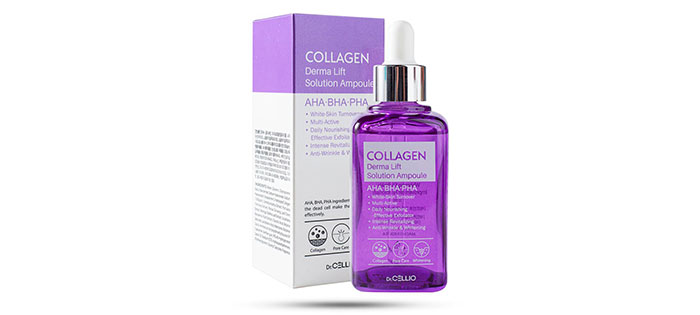 Serum Tinh Chất Collagen Derma Lift Solution Ampoule Dr Cellio 50ml Dưỡng Da Mặt-1
