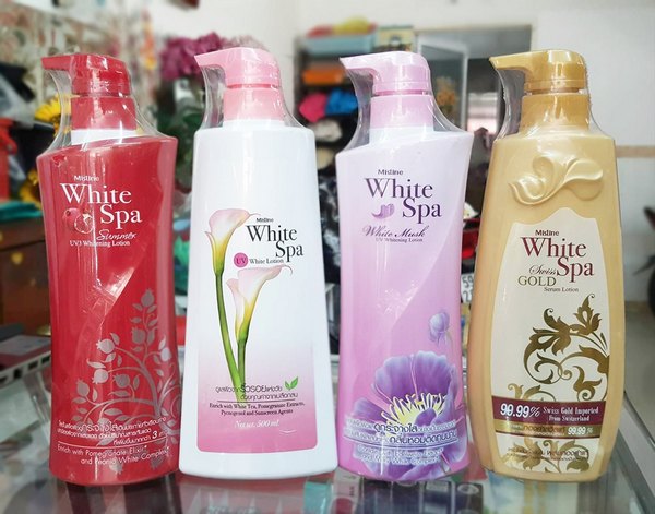 Sữa Dưỡng Thể White Spa Mistine 400ml Thái Lan Dưỡng Thể-1