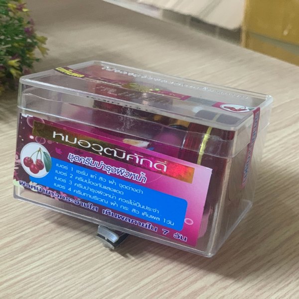 Combo Đặc Trị Nám Và Sạm Da Yanhee Thái Lan - Màu đỏ Dưỡng Da Mặt-1