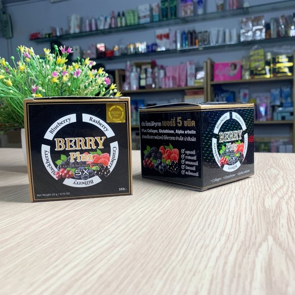 Kem Dưỡng Trắng Da Trị Nám Berry Plus Extra Whitening Cream Thái Lan Dưỡng Da Mặt-2