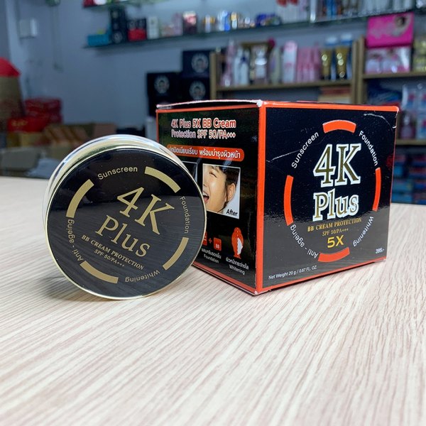 Kem Nền Chống Nắng 4K Plus 5X BB Cream SPF 50 Thái Lan Kem Chống Nắng-3