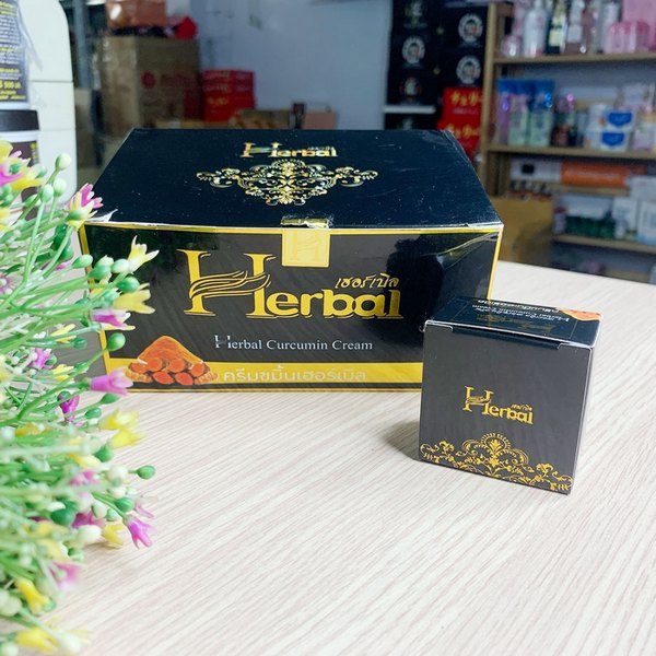 Kem Nghệ Herbal Cream Thái Lan Dưỡng Da Mặt-5