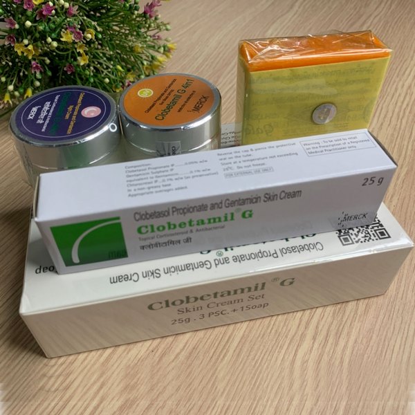 Bộ Kem Trị Nám Tàn Nhang Cao Cấp Clobetamil G Thái Lan Dưỡng Da Mặt-1