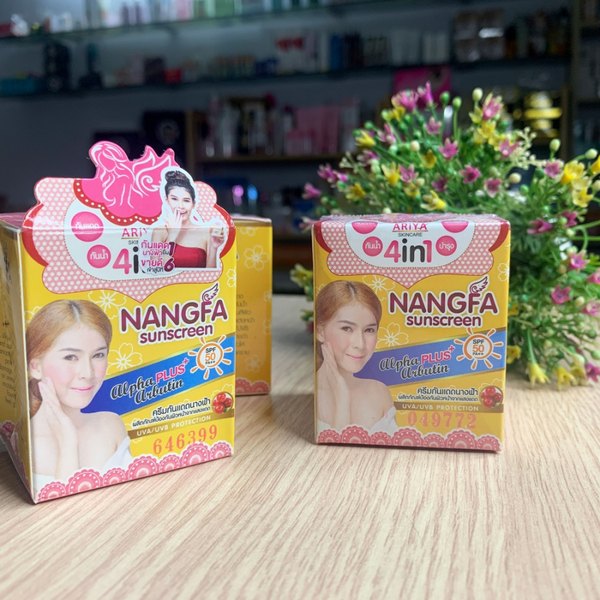 Kem Chống Nắng Che Khuyết Điểm Nangfa 4 In 1 - Thái Lan Kem Chống Nắng-2