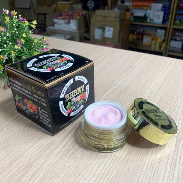 Kem Dưỡng Trắng Da Trị Nám Berry Plus Thái Lan Dưỡng Da Mặt-1
