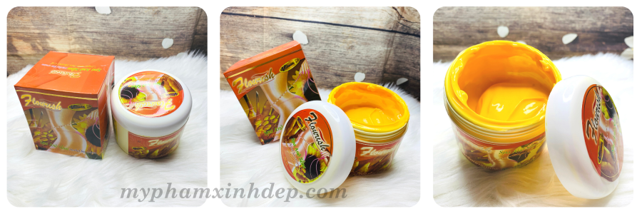 Kem Thoa Tan Mỡ Bụng Gừng Ớt Flourish Thái Lan Tan Mỡ Bụng-1