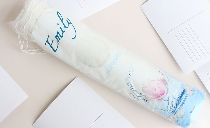 Bông Tẩy Trang Emily Wattepads 100% Cotton Đức Trang Điểm Mặt-1