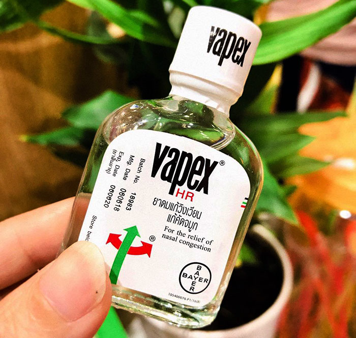 Dầu Hít Thông Mũi Vapex Thái Lan 5ml Chăm Sóc Cá Nhân-1