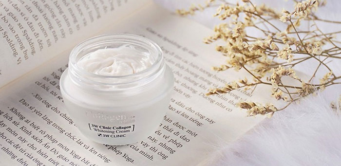 Kem Dưỡng Trắng Da 3W Clinic Collagen Hàn Quốc Dưỡng Da Mặt-1