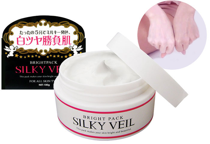 Kem Dưỡng Trắng Da Silky Veil Nhật Bản Dưỡng Thể-1