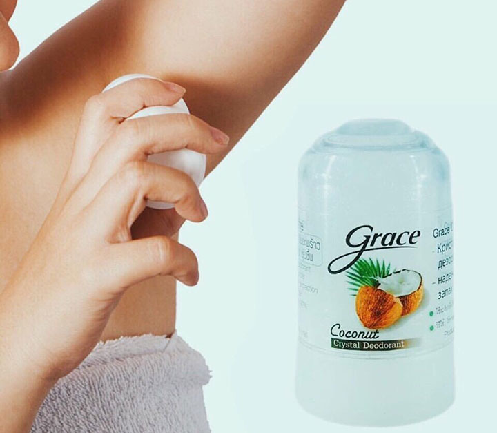 Lăn Khử Mùi Đá Khoáng Thái Lan Hương Dừa Chăm Sóc Da-1