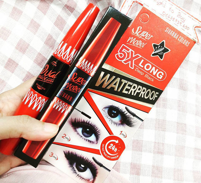 Mascara 2 Đầu Super Model Sivanna Thái Lan Trang Điểm Đôi Mắt-1