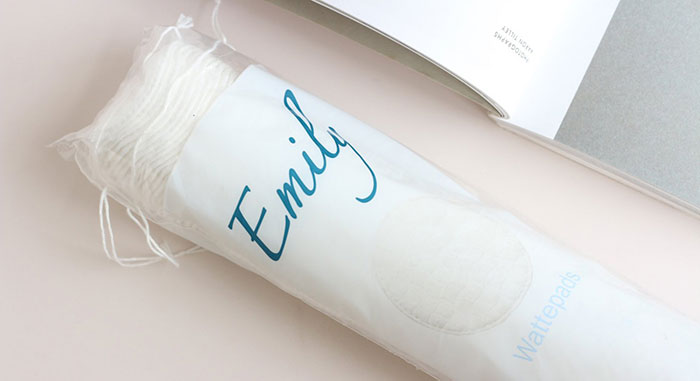 Bông Tẩy Trang Emily Wattepads 100% Cotton Đức Trang Điểm Mặt-1