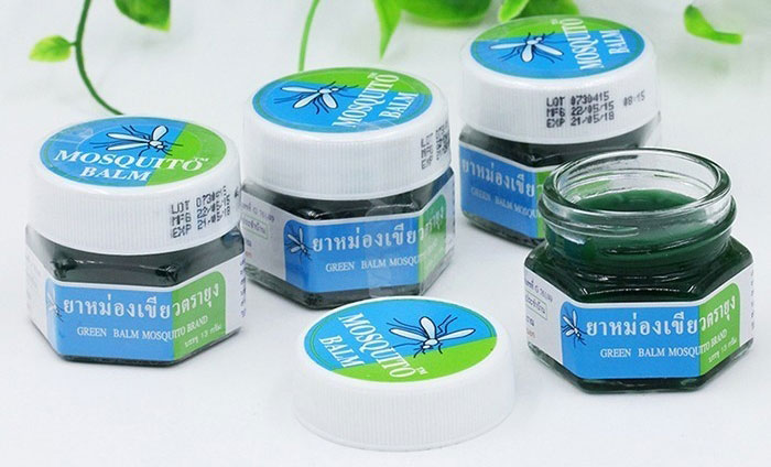 Dầu Thoa Vết Muỗi Đốt Green Balm Mosquito Brand Thái Lan Chăm Sóc Cá Nhân-1