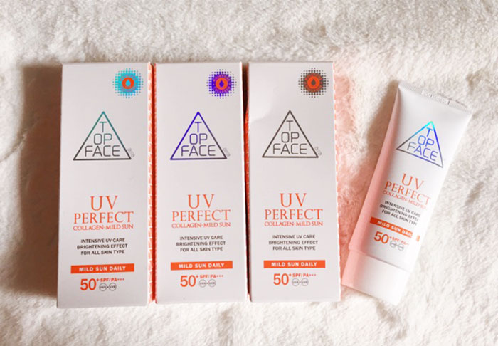 Kem Chống Nắng Top Face UV Perfect SPF50 Plus PA Hàn Quốc Kem Chống Nắng-1