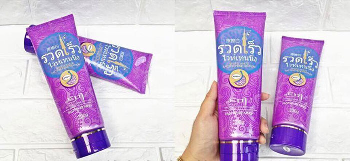 Kem Dưỡng Trắng Makeup Body Tím Faylacis Fast Whitening Thái Lan Dưỡng Thể-1