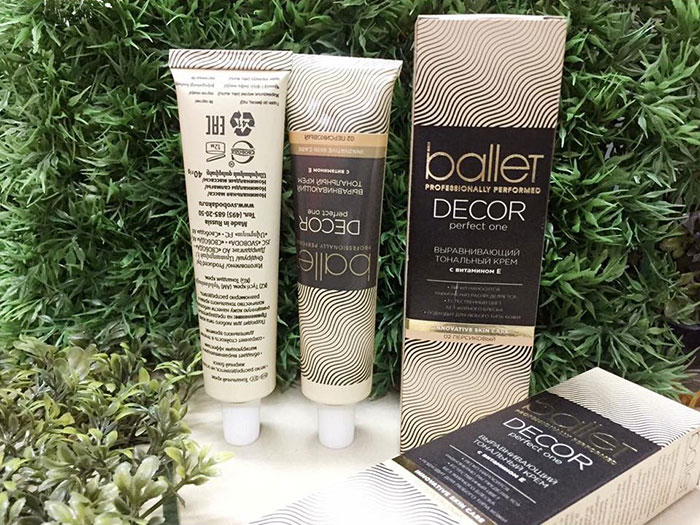 Kem Nền Ballet Decor Perfect One Mẫu Mới Của Nga Trang Điểm Mặt-1