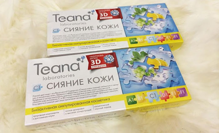Serum Collagen Tươi Teana Nhập Từ Nga Dưỡng Da Mặt-1