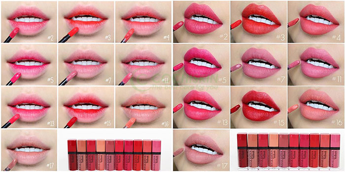 Son Bourjois Rouge Edition Velvet Pháp Trang Điểm Môi-1
