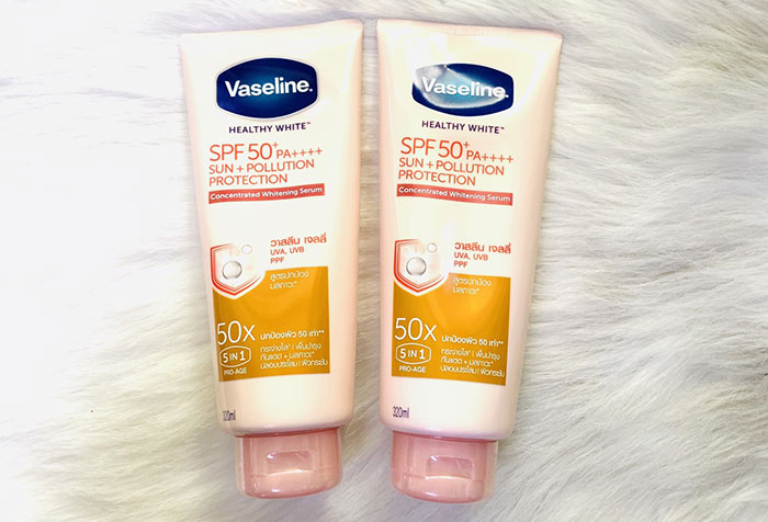 Sữa Dưỡng Thể Vaseline 50x SPF 50 Thái Lan Dưỡng Thể-1