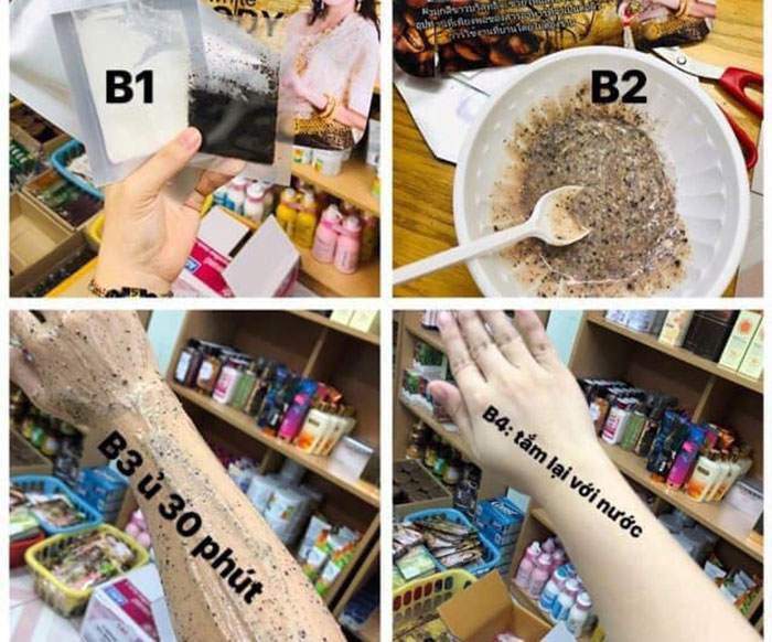 Tắm Trắng Cafe Thái Lan Siêu Trắng Tắm trắng-1