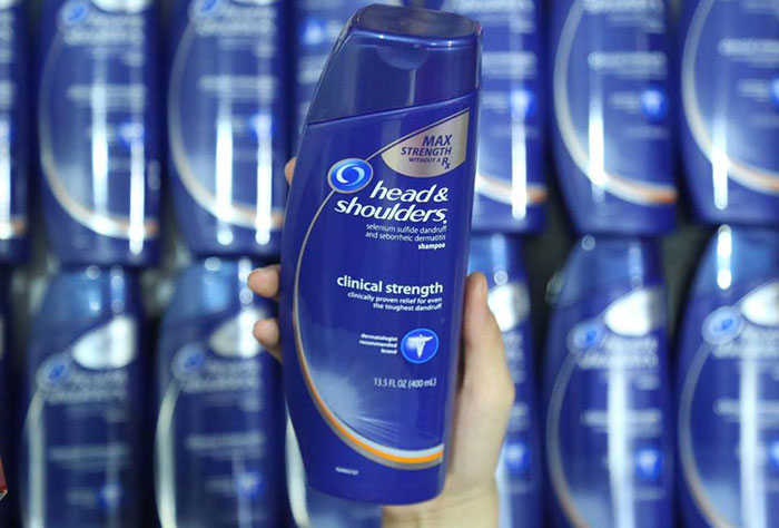 Dầu Gội Thuốc Đặc Trị Gàu Head And Shoulders Clinical Strength Shampoo Dầu Gội Dầu Xả-1