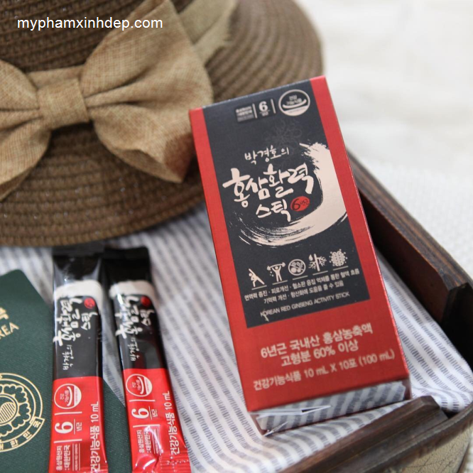 Hồng Sâm 6 Năm Tuổi Park Kyung Ho Hàn Quốc Sức Khỏe-1