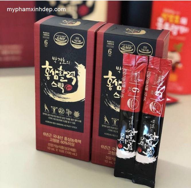 Hồng Sâm 6 Năm Tuổi Park Kyung Ho Hàn Quốc Sức Khỏe-1