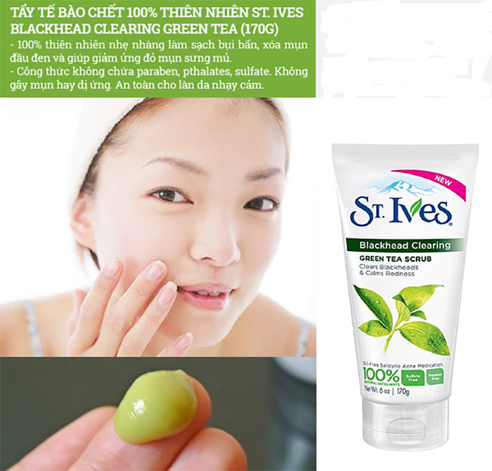 Sữa Rửa Mặt Tẩy Tế Bào Chết St.Ives của Mỹ Sữa Rửa Mặt-1