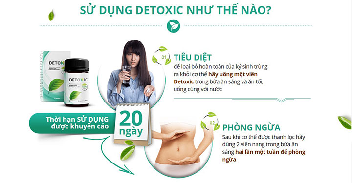 Thuốc Dành Cho Hệ Tiêu Hóa Yếu - Chống Suy Tim Detoxic Chăm Sóc Da-1