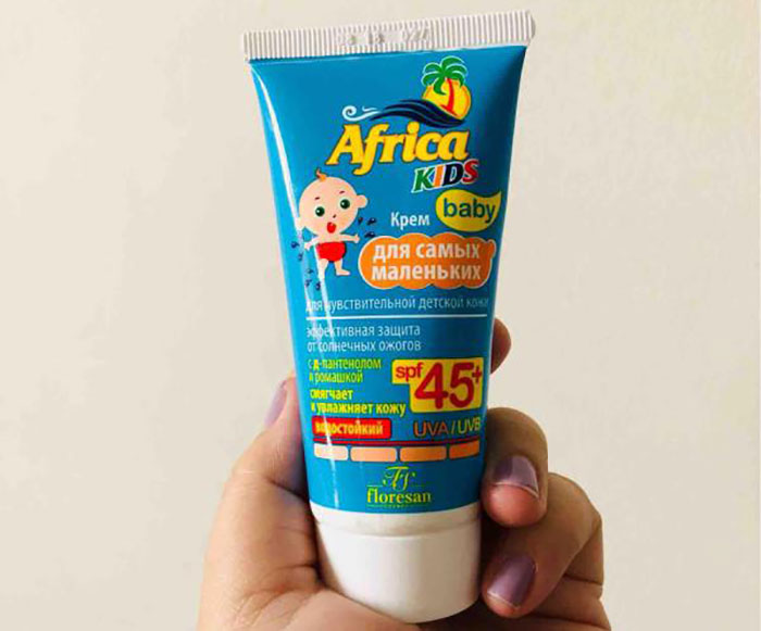 Kem Chống Nắng Africa Cho Bé SPF45 Plus Nhập Khẩu Từ Nga Kem Chống Nắng-1