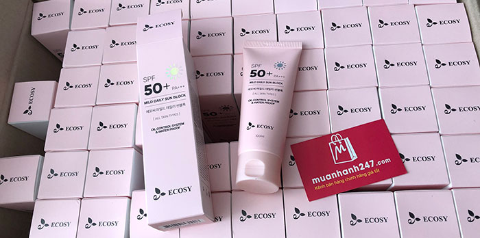 Kem Chống Nắng Ecosy Mild Daily Sun Block SPF50 Plus PA Kem Chống Nắng-1