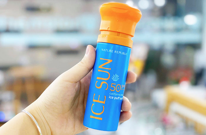 Kem Chống Nắng Nature Republic Ice Sun SPF50 Plus Kem Chống Nắng-1