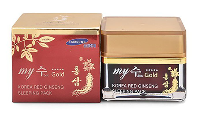 Kem Dưỡng Da Ban Đêm Hồng Sâm Korea Red Ginseng Sleeping Pack Dưỡng Da Mặt-1