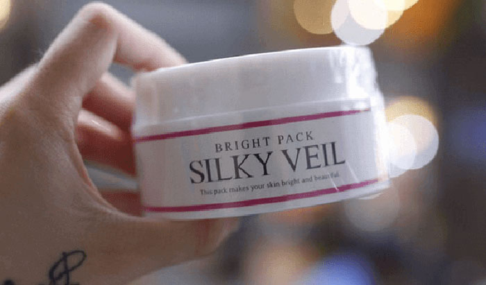 Kem Dưỡng Trắng Da Silky Veil Nhật Bản Dưỡng Thể-1