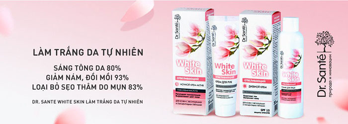 Kem Dưỡng Trắng Và Làm Đều Màu Da DR Sante White Skin Chính Hãng Nga Dưỡng Da Mặt-1