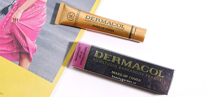 Kem Nền Che Khuyết Điểm Dermacol Film Studio Barrandov Prague Make-Up Cover Trang Điểm Mặt-1